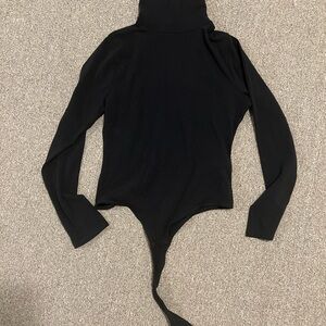 NWT Black Turtleneck Bodysuit